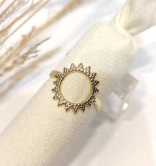 Bague Soleil ajustable