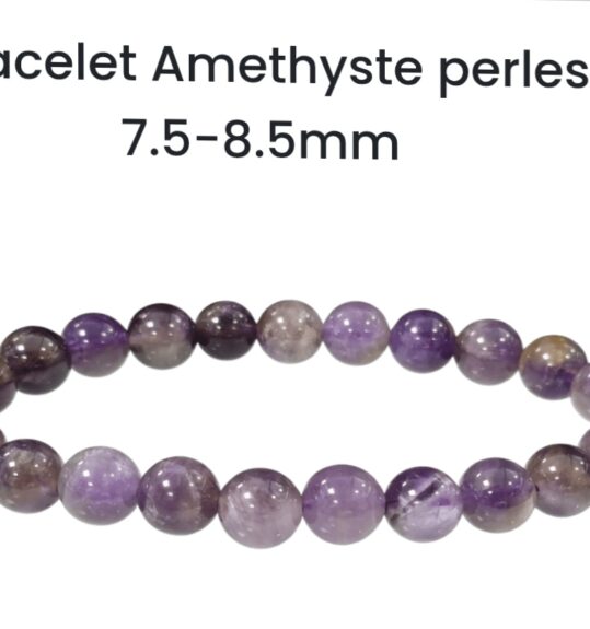 Bracelet en pierre naturelle Amethyste